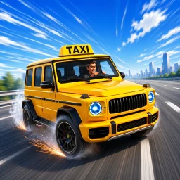Icône de Taxi Driver Simulator Games 3D