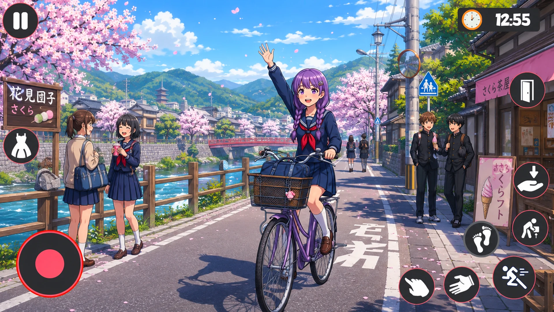 Anime High School Girl Life 24 screenshot